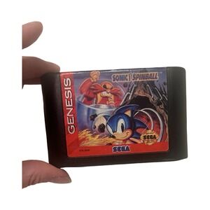 Sonic Spinball (Sega Genesis, 1993) Authentic CARTRIDGE ONLY TESTED